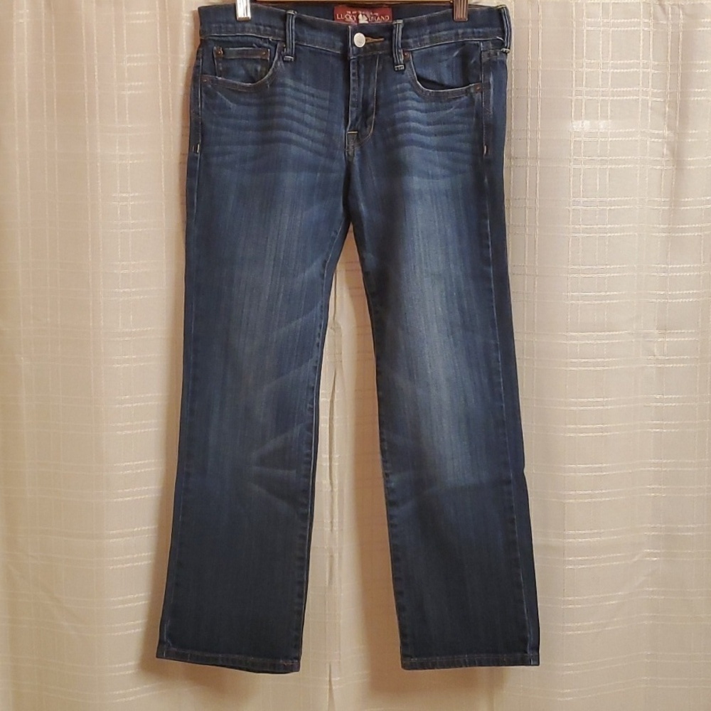 Lucky Brand Jeans Womens‎ Size 2 Size 26 Blue Sweet'n Crop